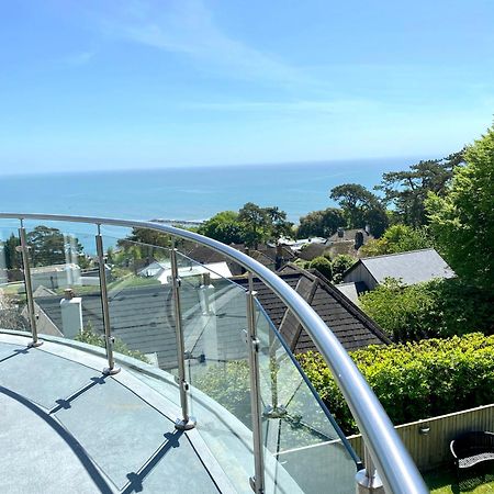 One Of The Best Properties In Lyme! Breathtaking Views Across The Whole Bay. 3 Stories With 2 Tier Veranda Around The Property. Sleeps 6 Lyme Regis Luaran gambar