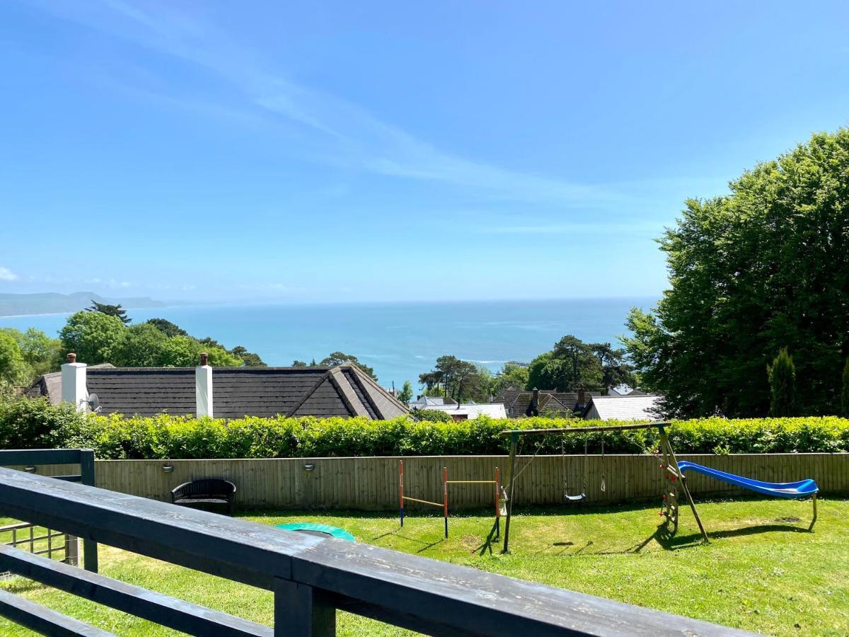 One Of The Best Properties In Lyme! Breathtaking Views Across The Whole Bay. 3 Stories With 2 Tier Veranda Around The Property. Sleeps 6 Lyme Regis Luaran gambar